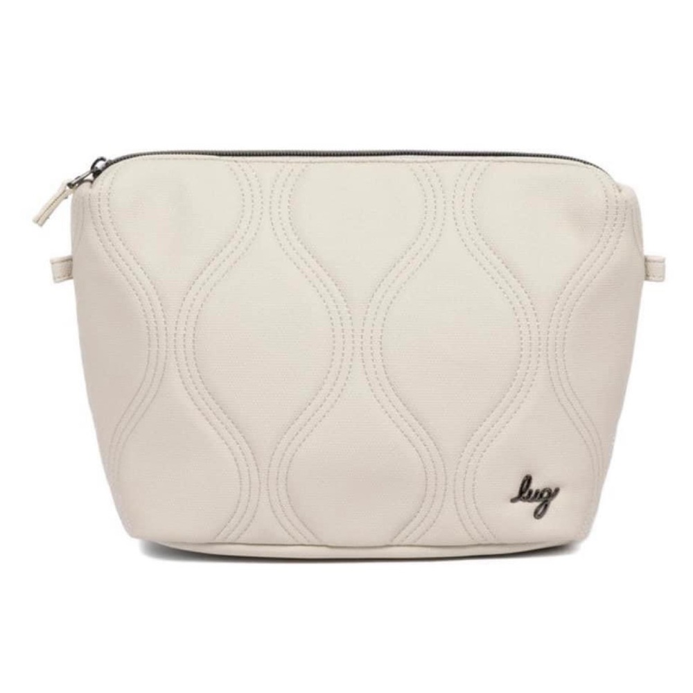 Lug Volley Matte Luxe Pouch Pebble NWT